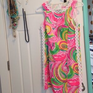 Lilly Pulitzer All Nighter Shift Dress NWOT New