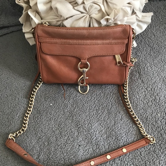 Rebecca Minkoff mini Mac satchel in camel - Picture 1 of 2