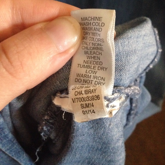 Banana Republic Denim Dress Size 6 - Picture 4 of 5