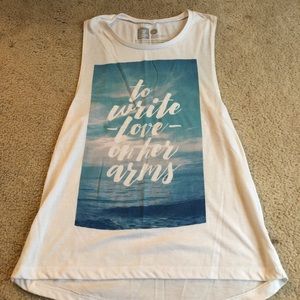 To Write Love On Her Arm Mussel Tank