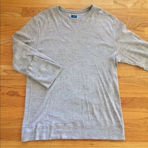 J. Crew Factory Long-sleeve Twisted Rib T-shirt