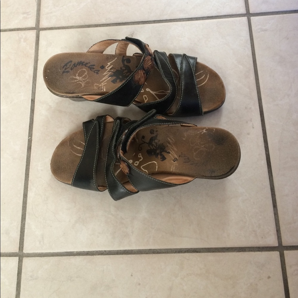 90s wedge sandals