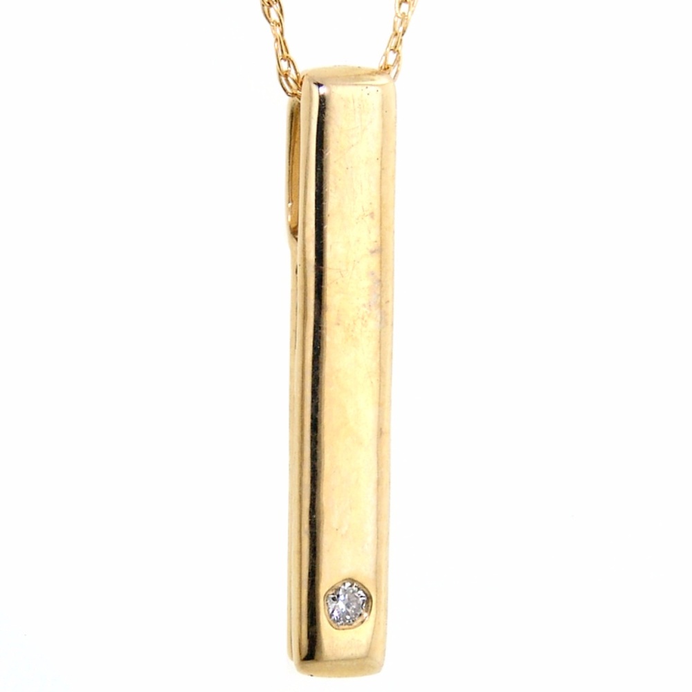 Diamond Pendant 10k Yellow Gold NEW!!!!!