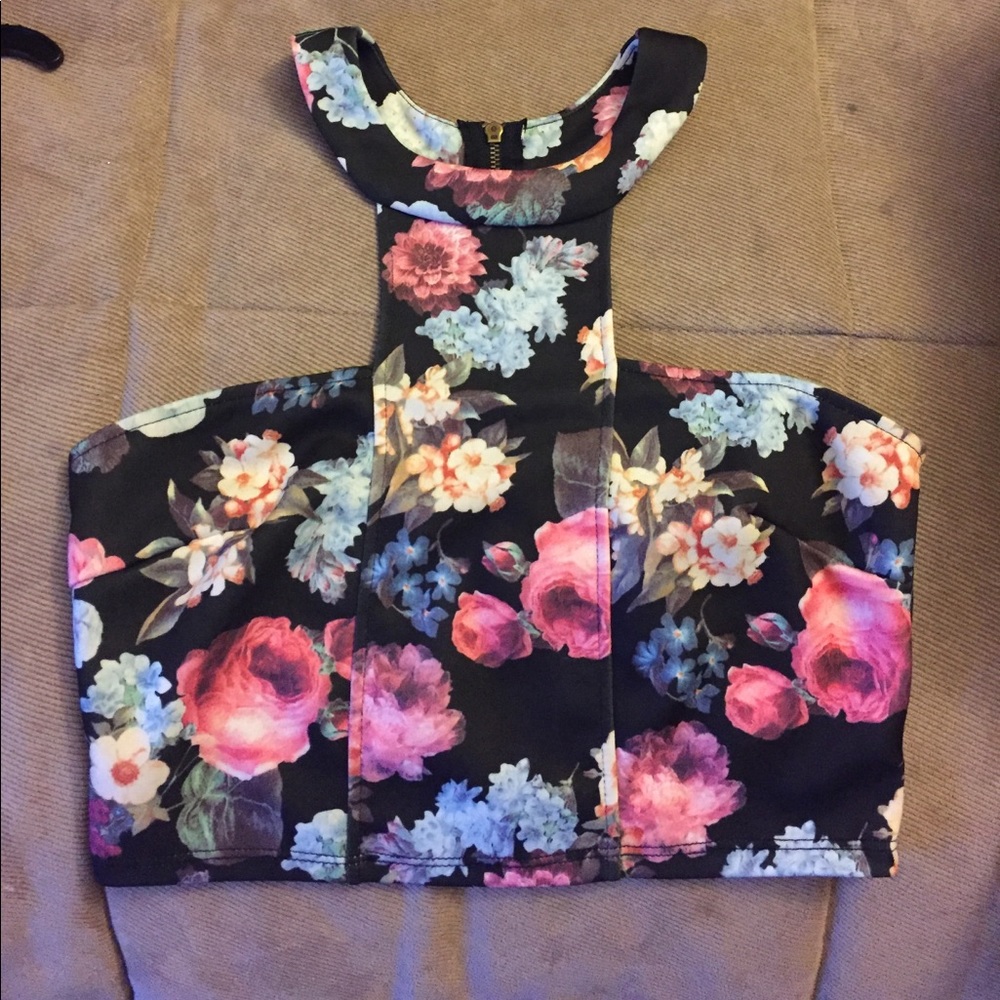 Floral Crop Top