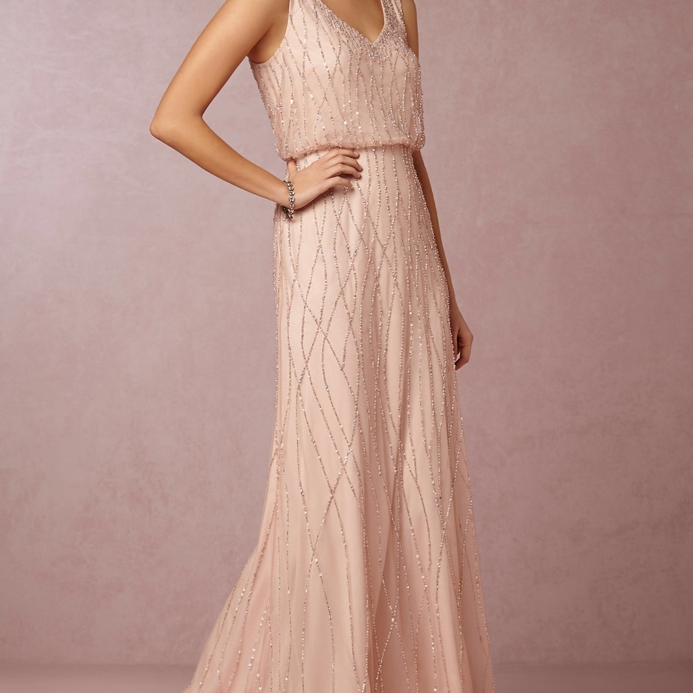 BHLDN Brooklyn Blush Dress size 6