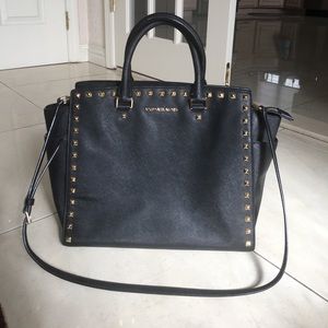 Michael Kors Selma Stud Large Satchel
