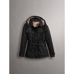 Burberry trench jacket with detachable hood