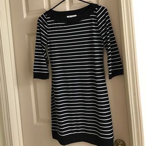 Black and white professional dress