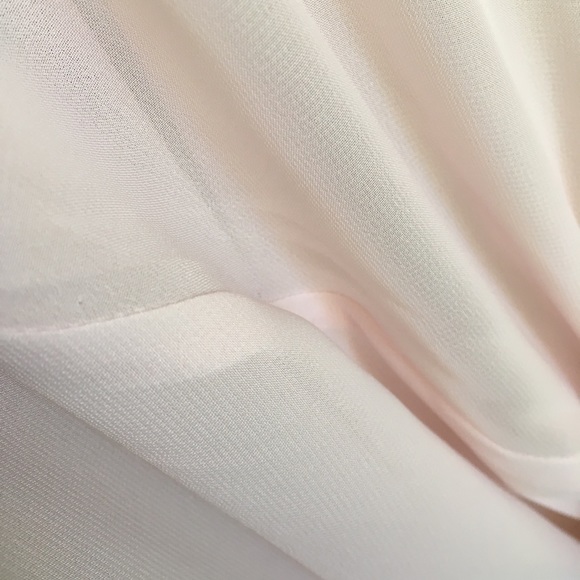 Vera Wang Blush Pink Floral Gown - Picture 4 of 5