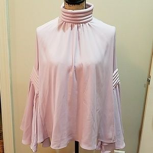 Gracia bell-sleeve blouse