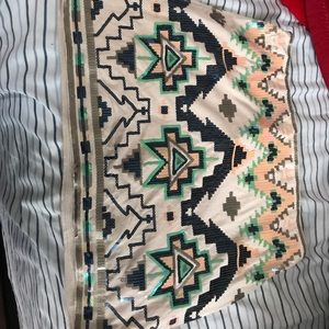Tribal sequins skirt