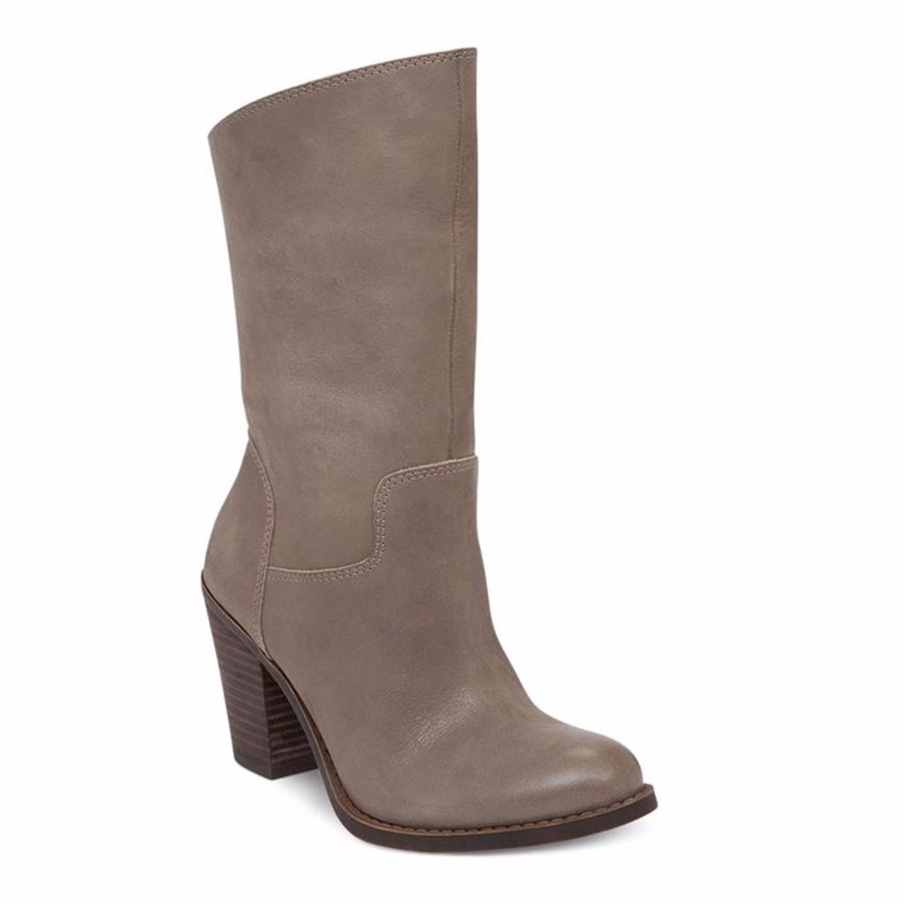 WORN ONCE: Lucky Brand Emberleigh Leather Boots