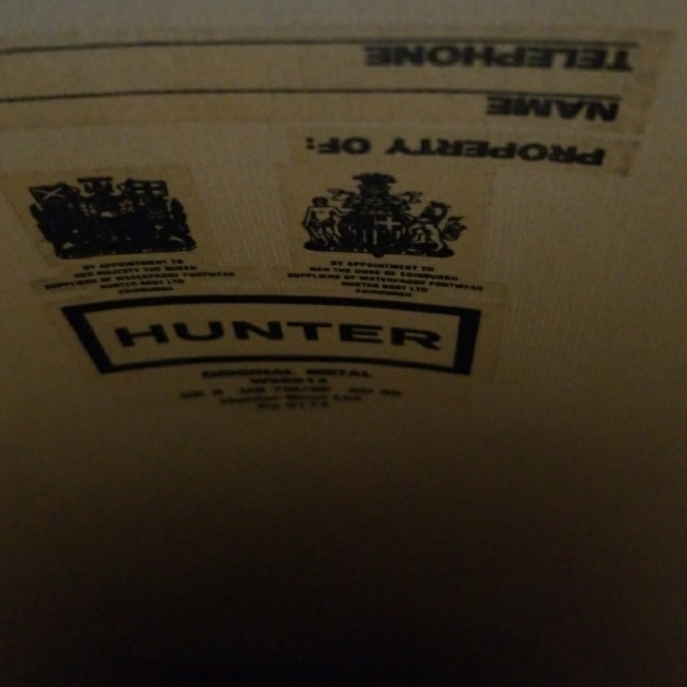 Hunter boots - Picture 5 of 8
