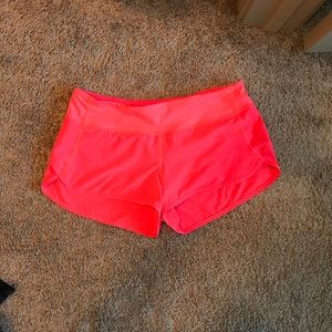 Lululemon speed shorts