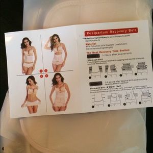 Postpartum recovery belt