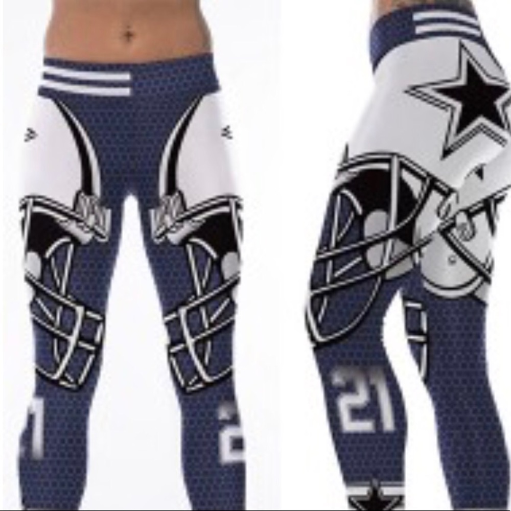 #82 on the leg not #21 Dallas Cowboys Leggings