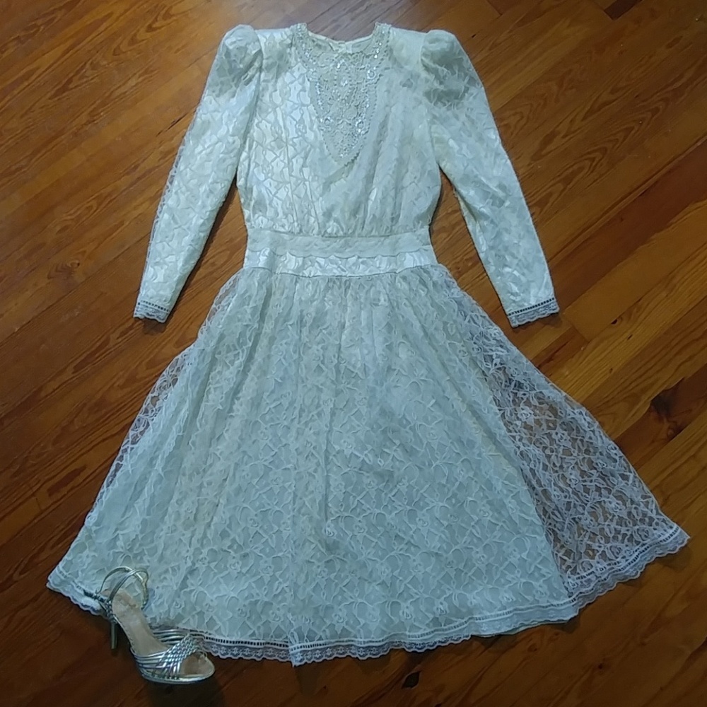 Vintage gunne sax by Jessica McClintock