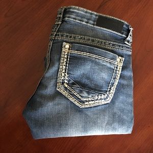 Size 27R Skinny Buckle Jeans
