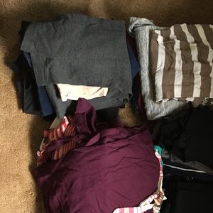 Maternity clothes, size L