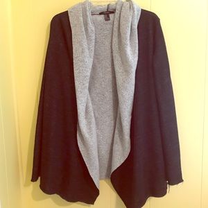 Forever 21 hooded open front cardigan