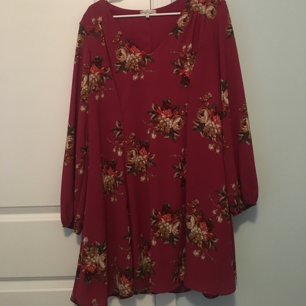 Charlotte Russe v-neck dress!