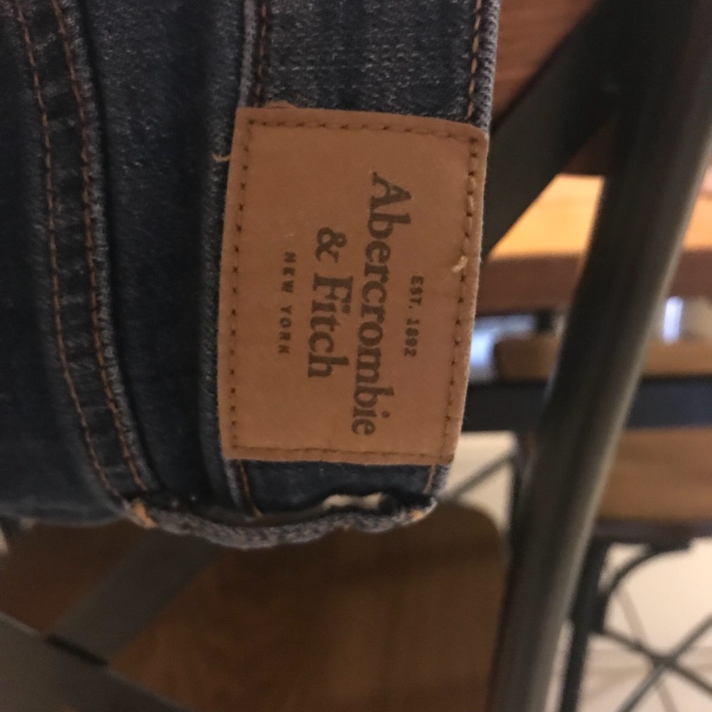 Abercrombie and Fitch denim shorts.