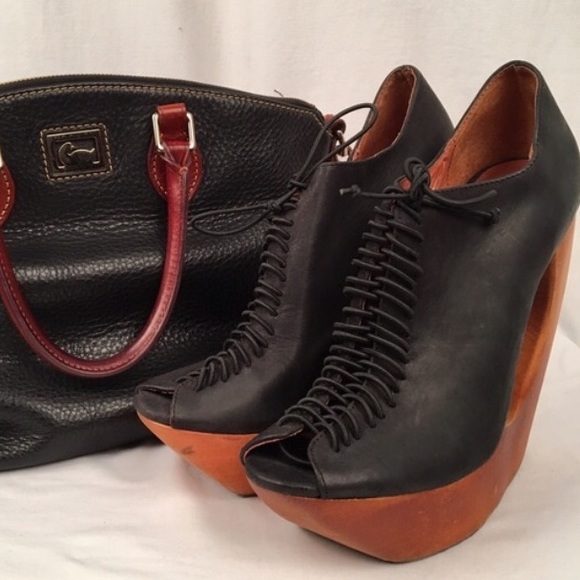 Jeffrey Campbell Lace Up Shoes - Picture 4 of 7