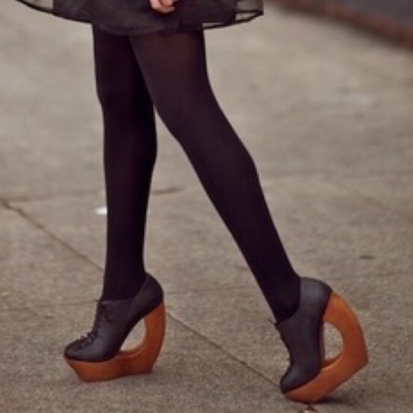 Jeffrey Campbell Lace Up Shoes - Picture 2 of 7