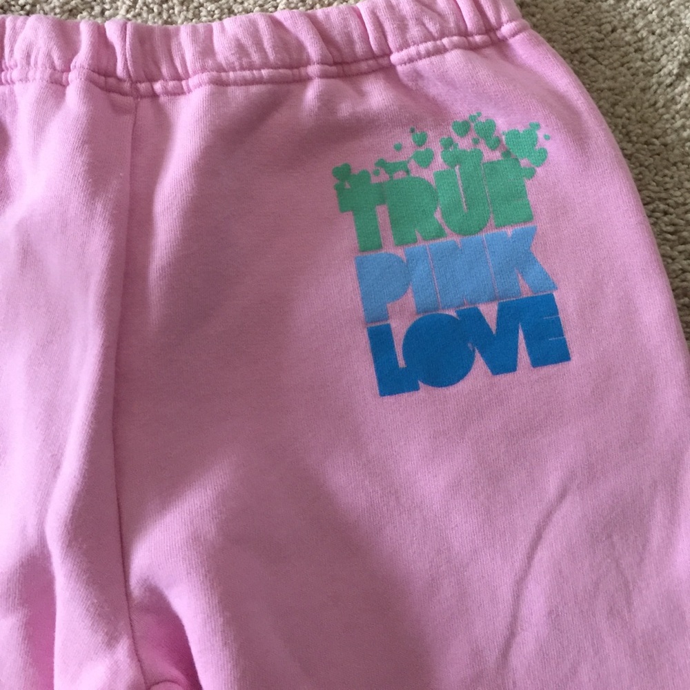 Pink true Capris