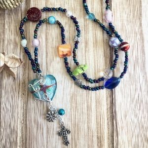 Hand Made Long Necklace