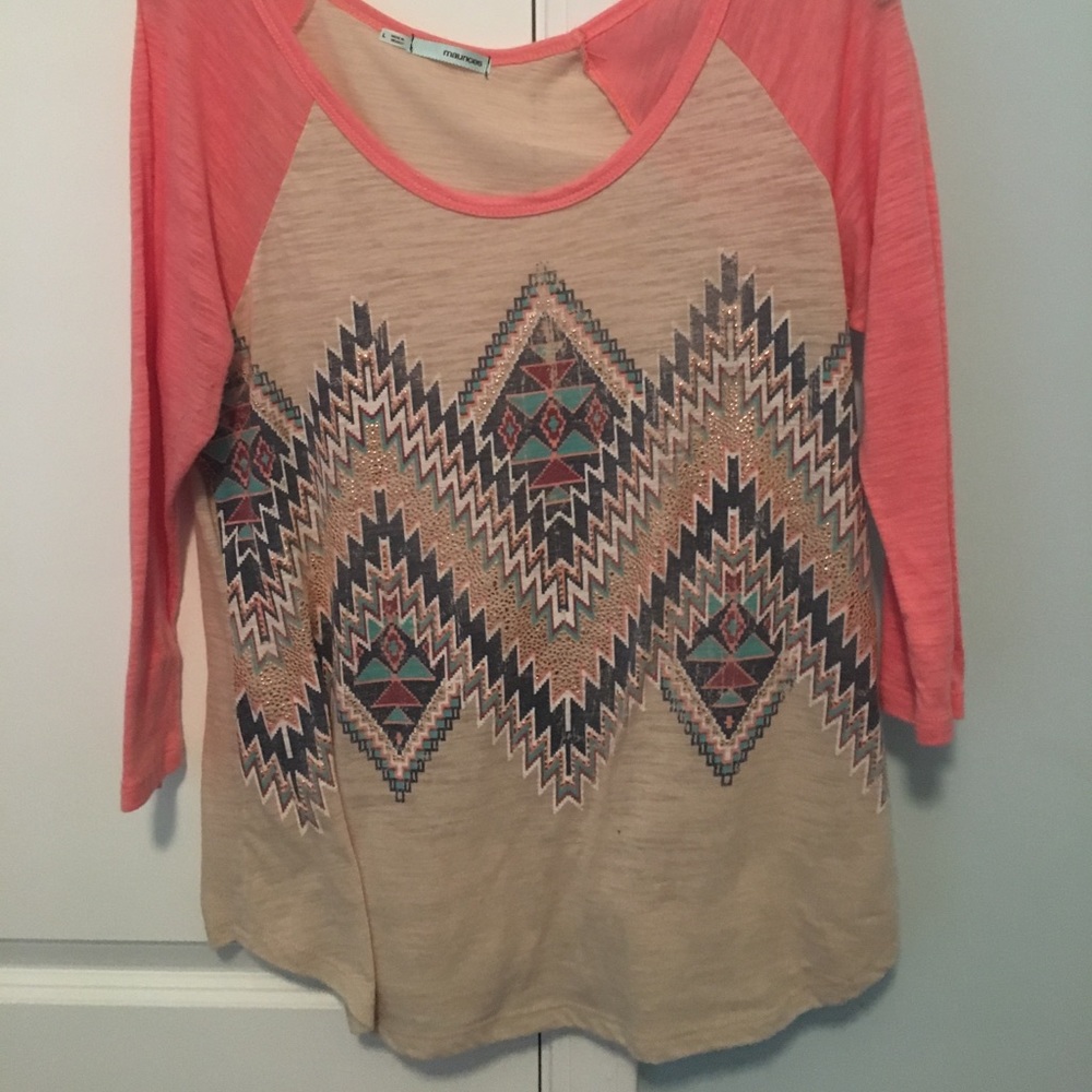 Cute three quarter length shirt from Maurices