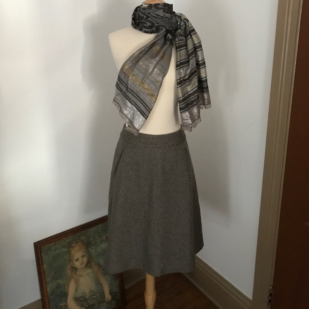 Herringbone skirt by Banana Republic