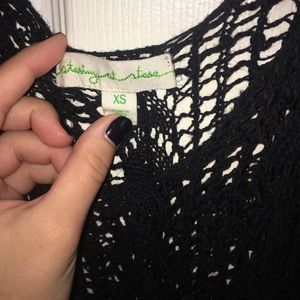 Urban Outfitters Tops - Black crochet top UO Urban Outfitters Tops - Black crochet top UO