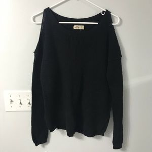 Hollister Cold Shoulder Sweater