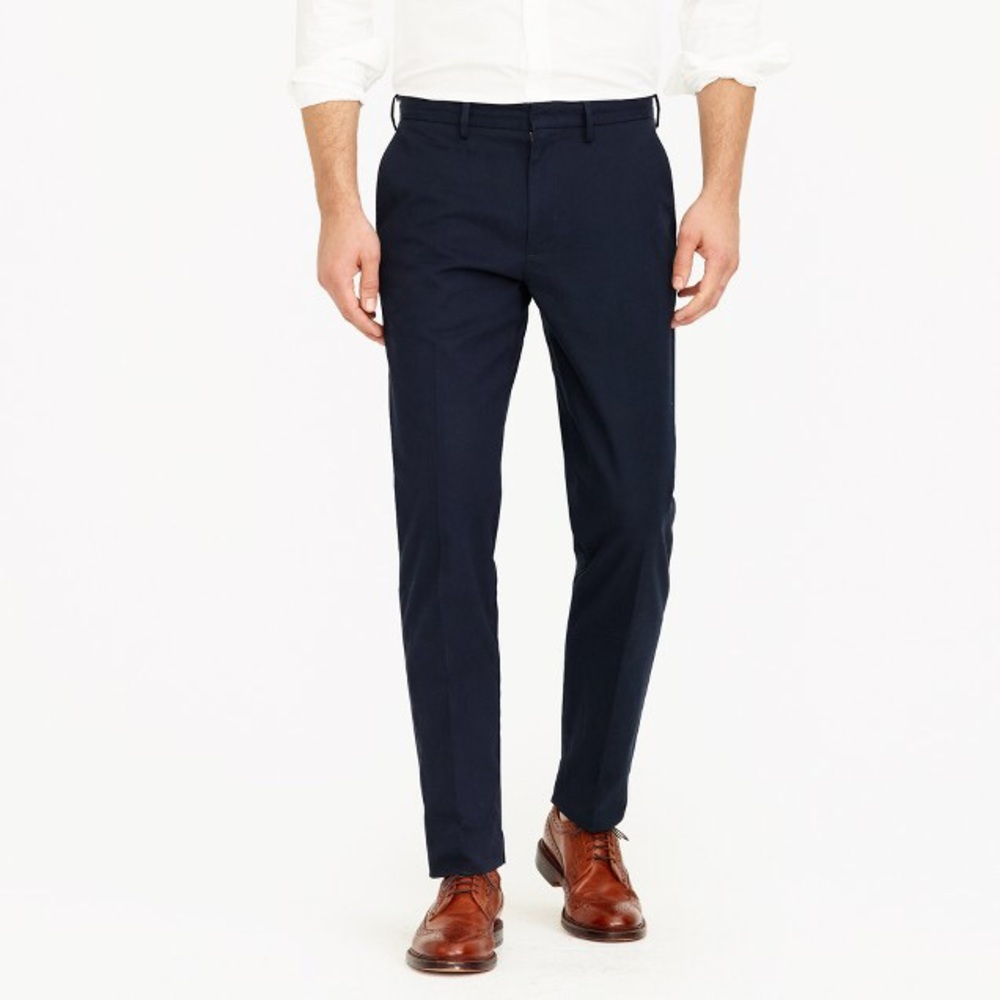 J crew Bowery classic fit navy pants