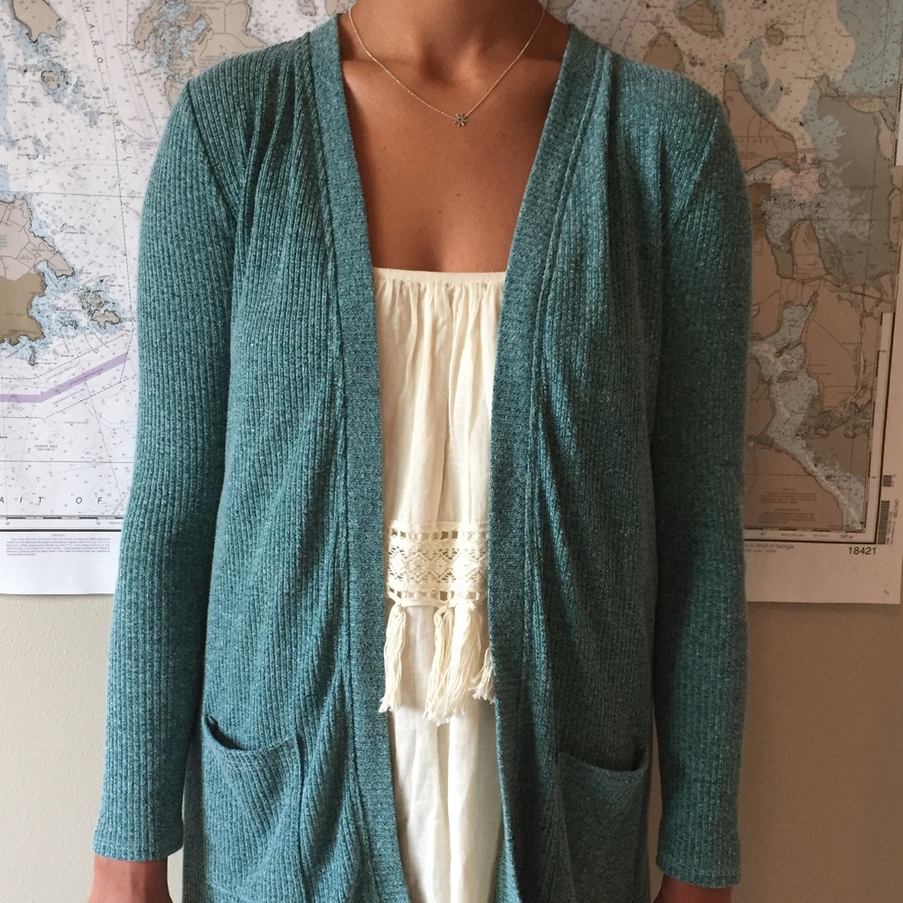 Turquoise Cardigan