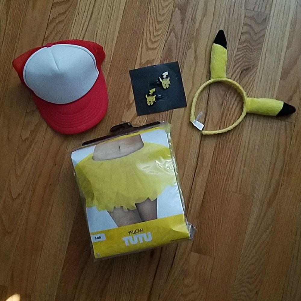 Pikachu and ash costume