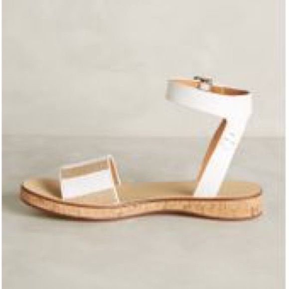 Leather Platform Sandals - Picture 3 of 4