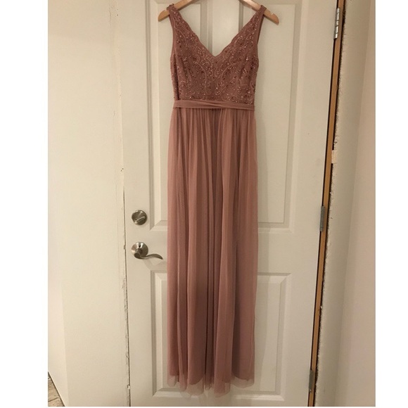 BHLDN Dresses & Skirts - BHLDN Bryony Rose Quartz bridesmaids dress
