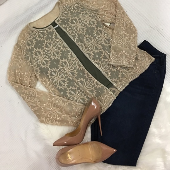 Vtg Sequin Jacket - Picture 7 of 8