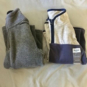 2 fleece sweaters