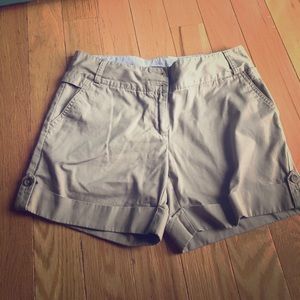 Lands end khaki shorts