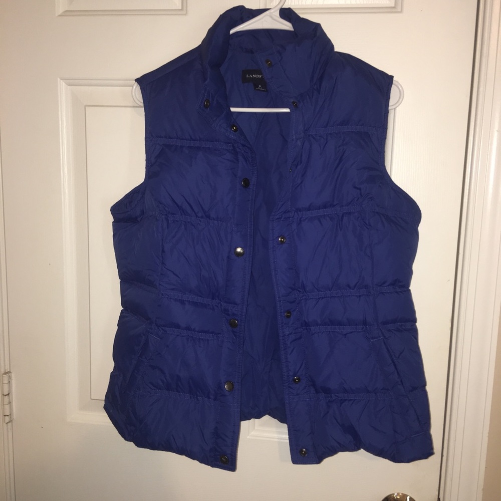 Never Worn Lands End Vest