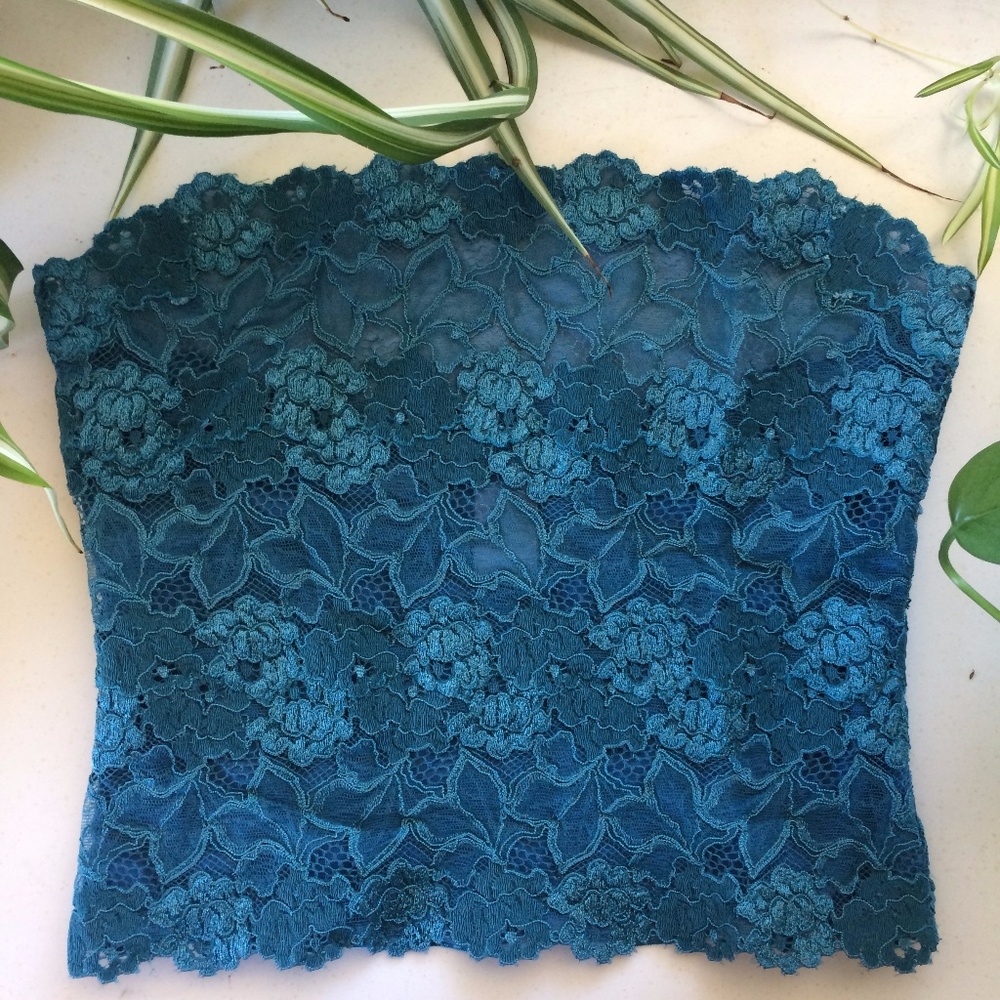 Blue Lace Lingerie