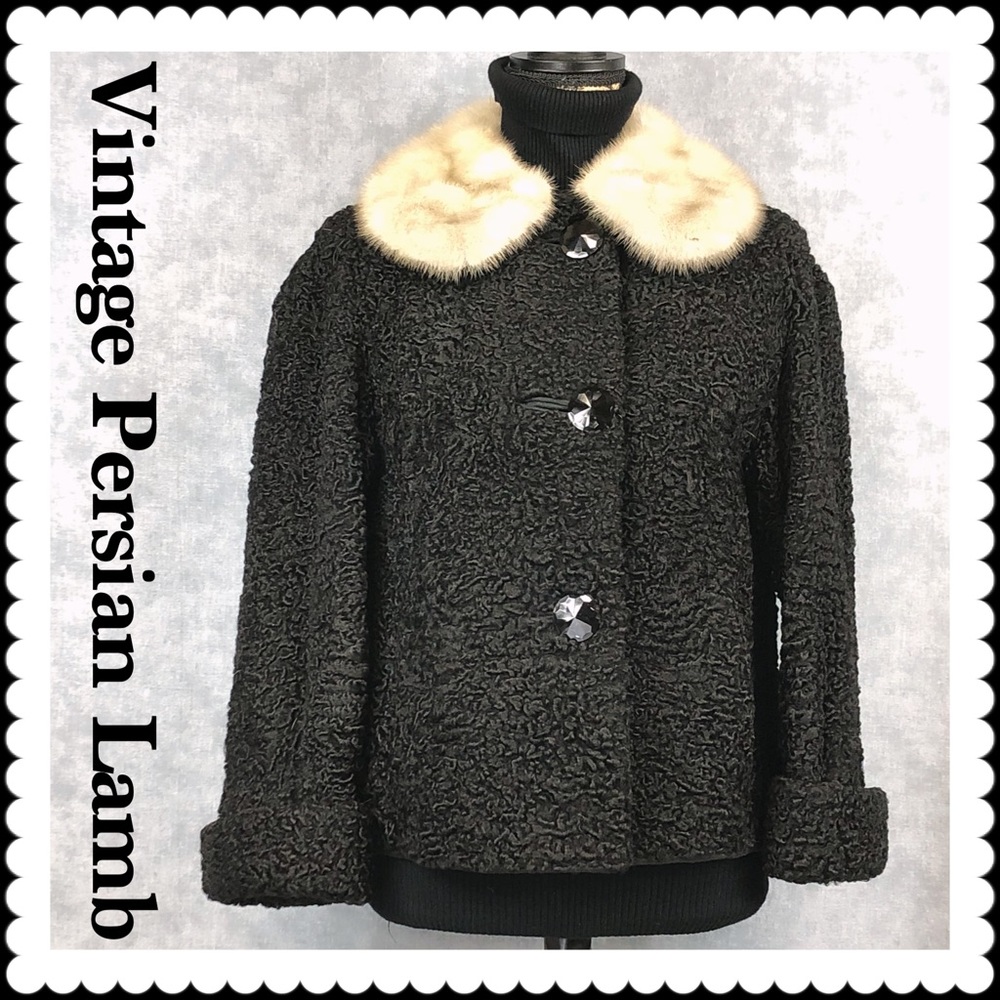 Authentic “Evans” Persian Lamb Opera Coat - Picture 1 of 6