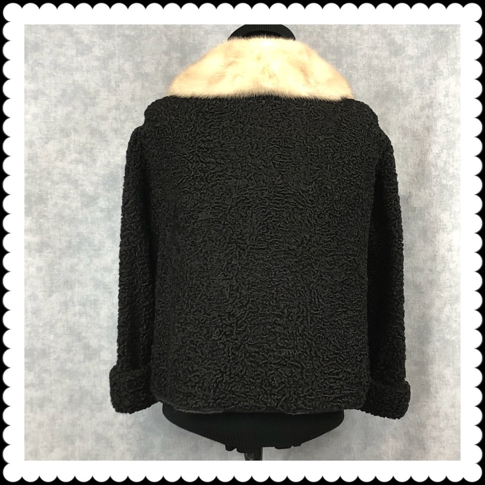 Authentic “Evans” Persian Lamb Opera Coat - Picture 2 of 6