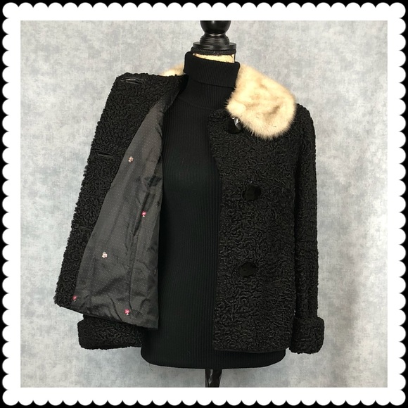 Authentic “Evans” Persian Lamb Opera Coat - Picture 4 of 6