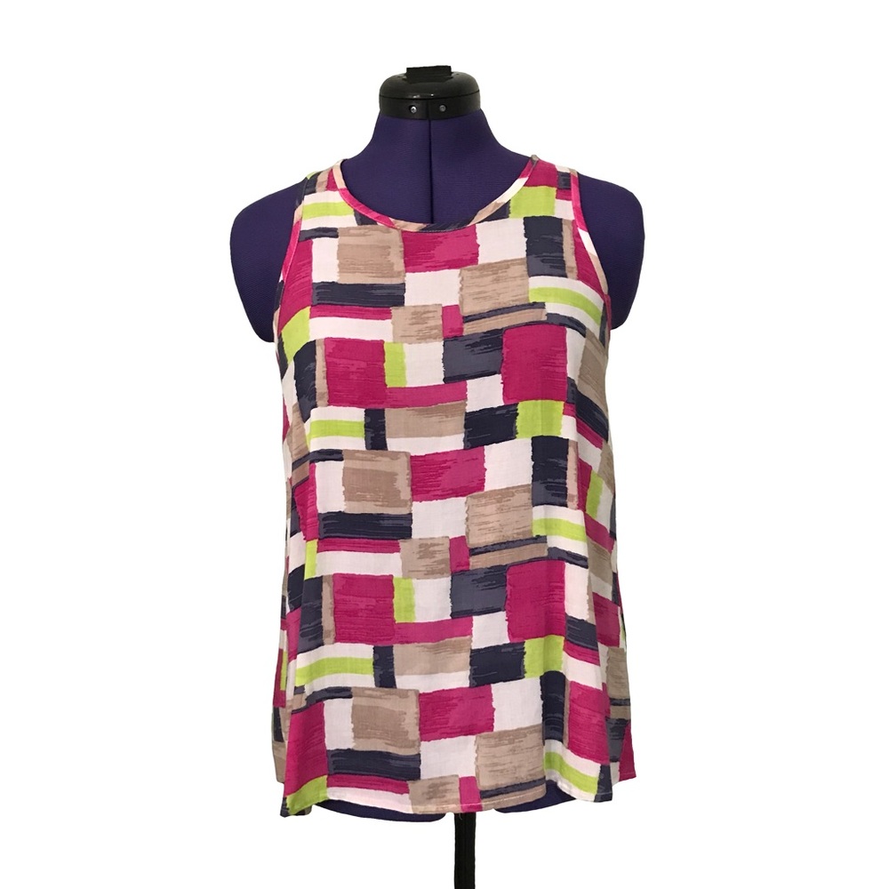 Splendid open cross back tank