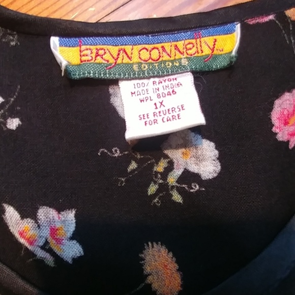 Plus size vintage Bryn Connelly dress. - Picture 4 of 8