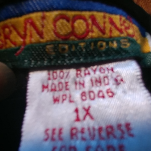 Plus size vintage Bryn Connelly dress. - Picture 8 of 8